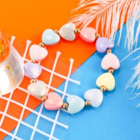 Girls Acrylic beaded Bracelet - Picture 5 of 9